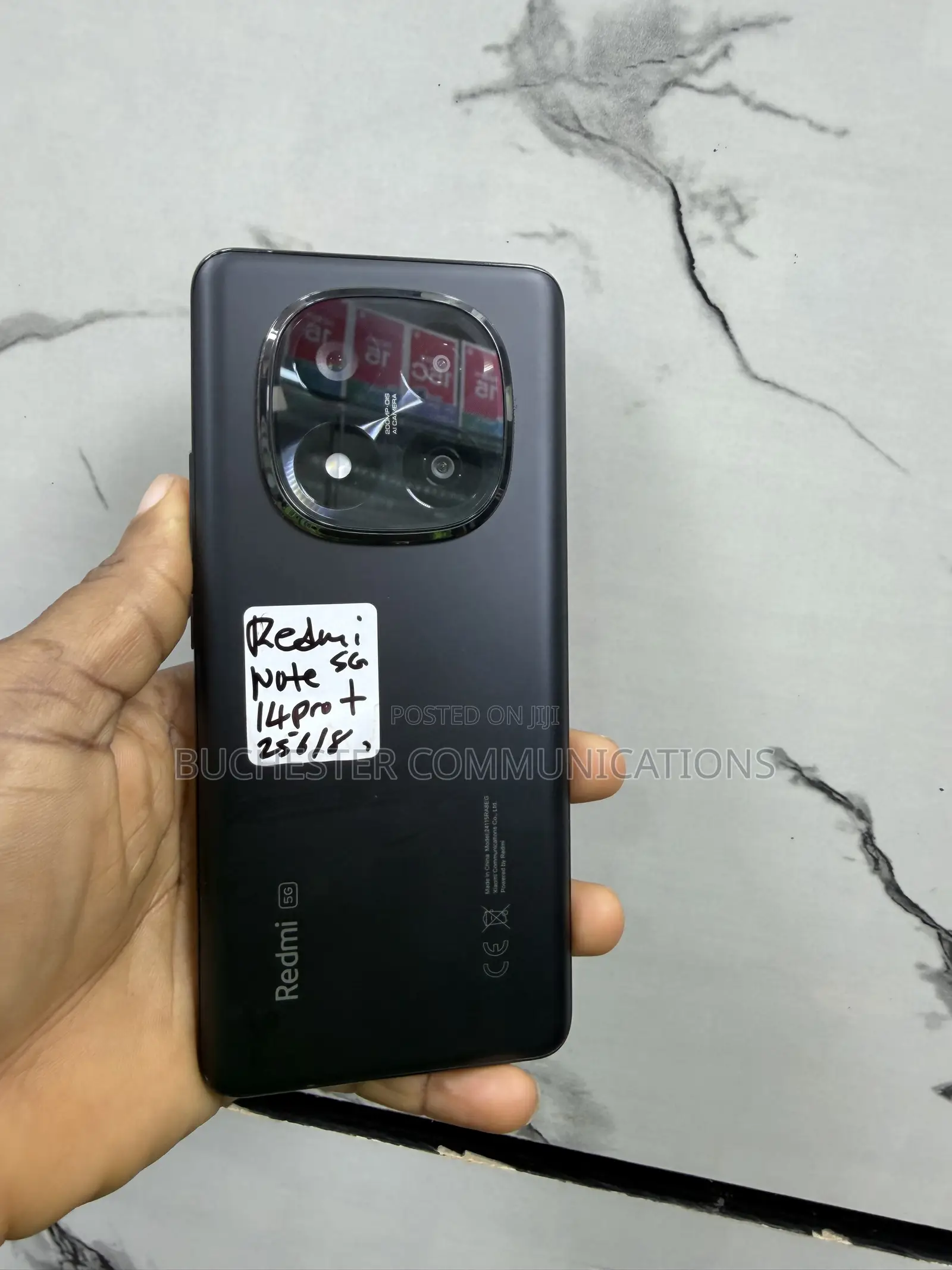 Xiaomi Redmi Note 14 Pro+ 5G 256 GB Black