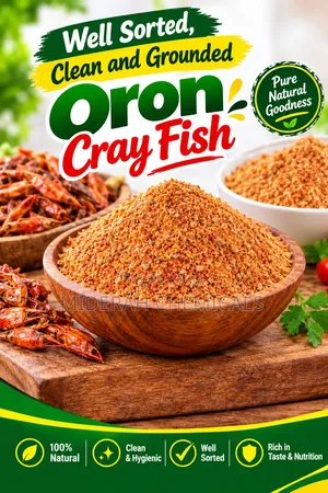 Well Sorted, Clean and Grounded Oron Cray Fish, 500g,