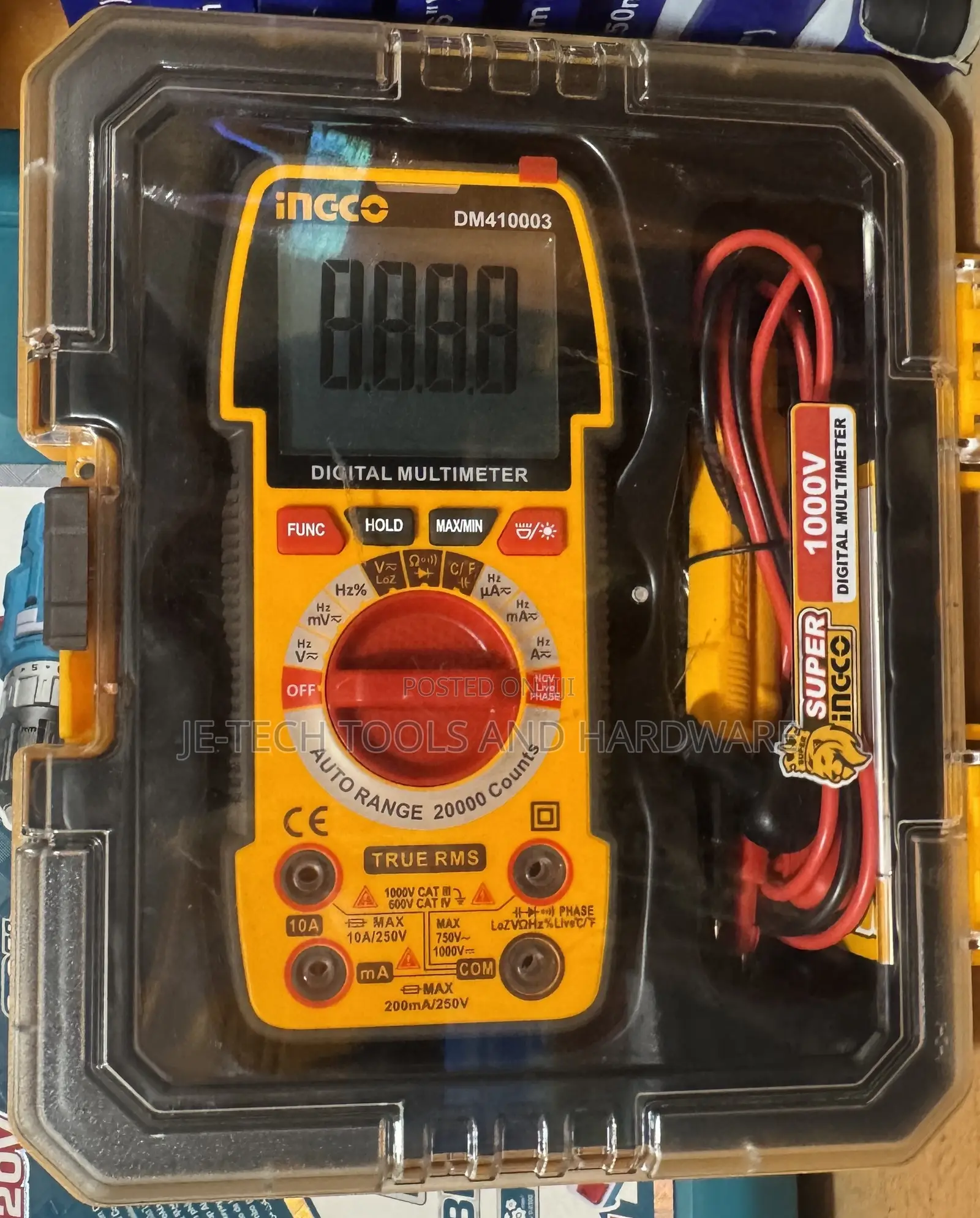 Ingco Digital Multimeter (Model DM410003),