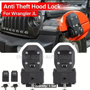 Jeep Wrangler JL JLU Jk Bonet Hook 2018 to 2025