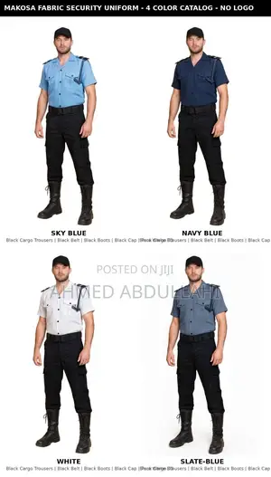 Security Uniform Shirt and Trousers