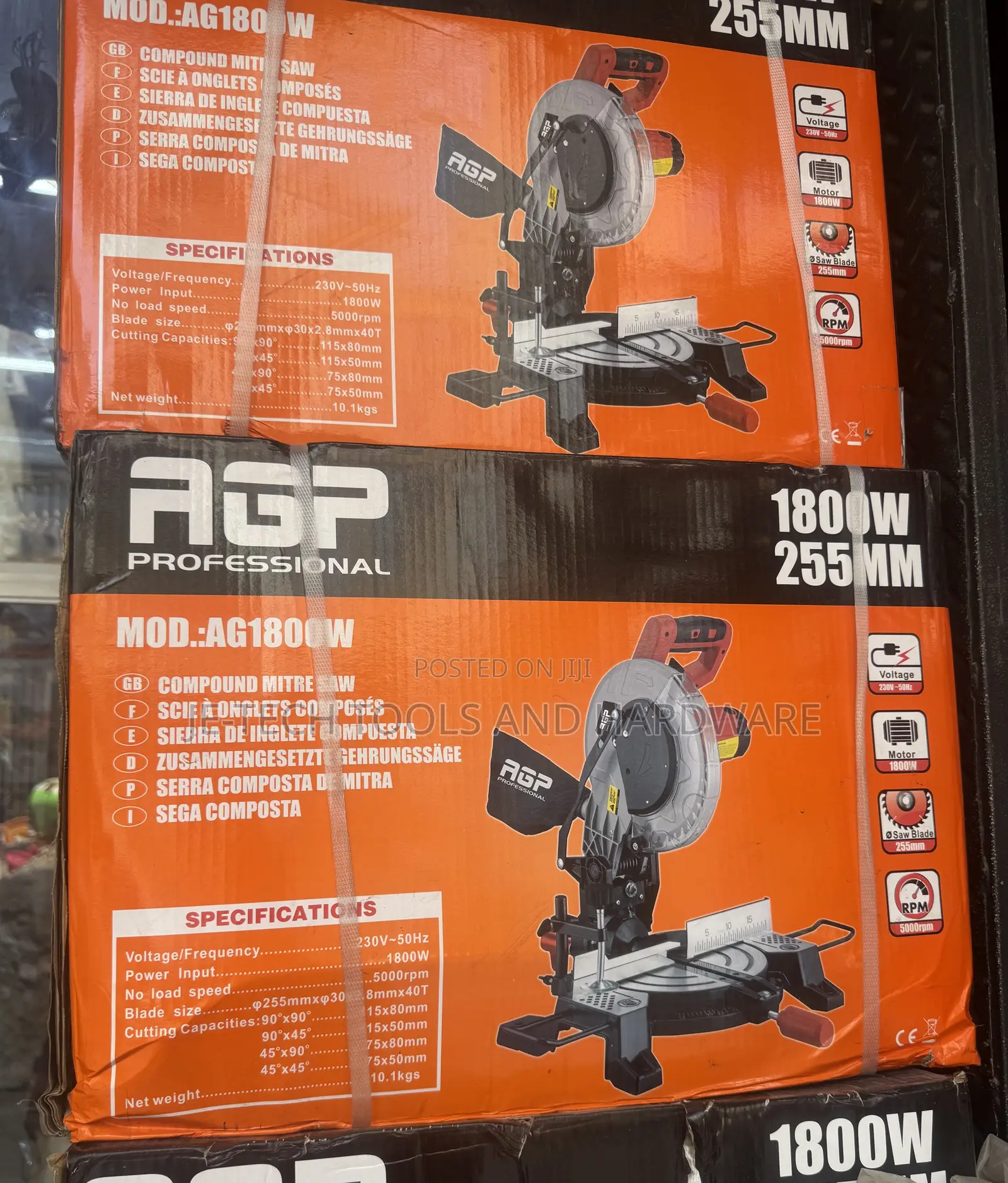 AGP Professional Model AG1800W