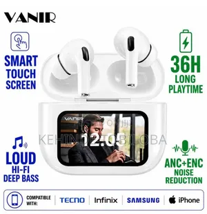 Touch Screen Wireless Earbuds