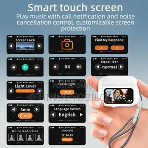 Touch Screen Wireless Earbuds