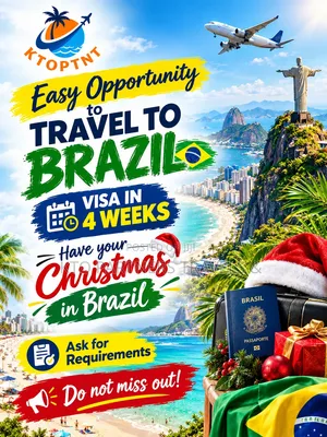 Brazil Visa in 4 Weeks