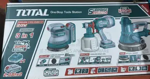 Total 20v Cordless 3-in-1 Combo Kit Box