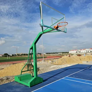 Heavy Duty Basketball Stand Tempered Glass 3050mm