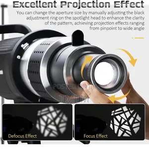 Bowens Mount Spotlight Conical Optical Snoot Kit,