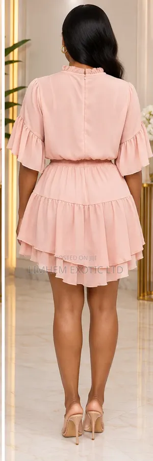 Short Light Pink Romper