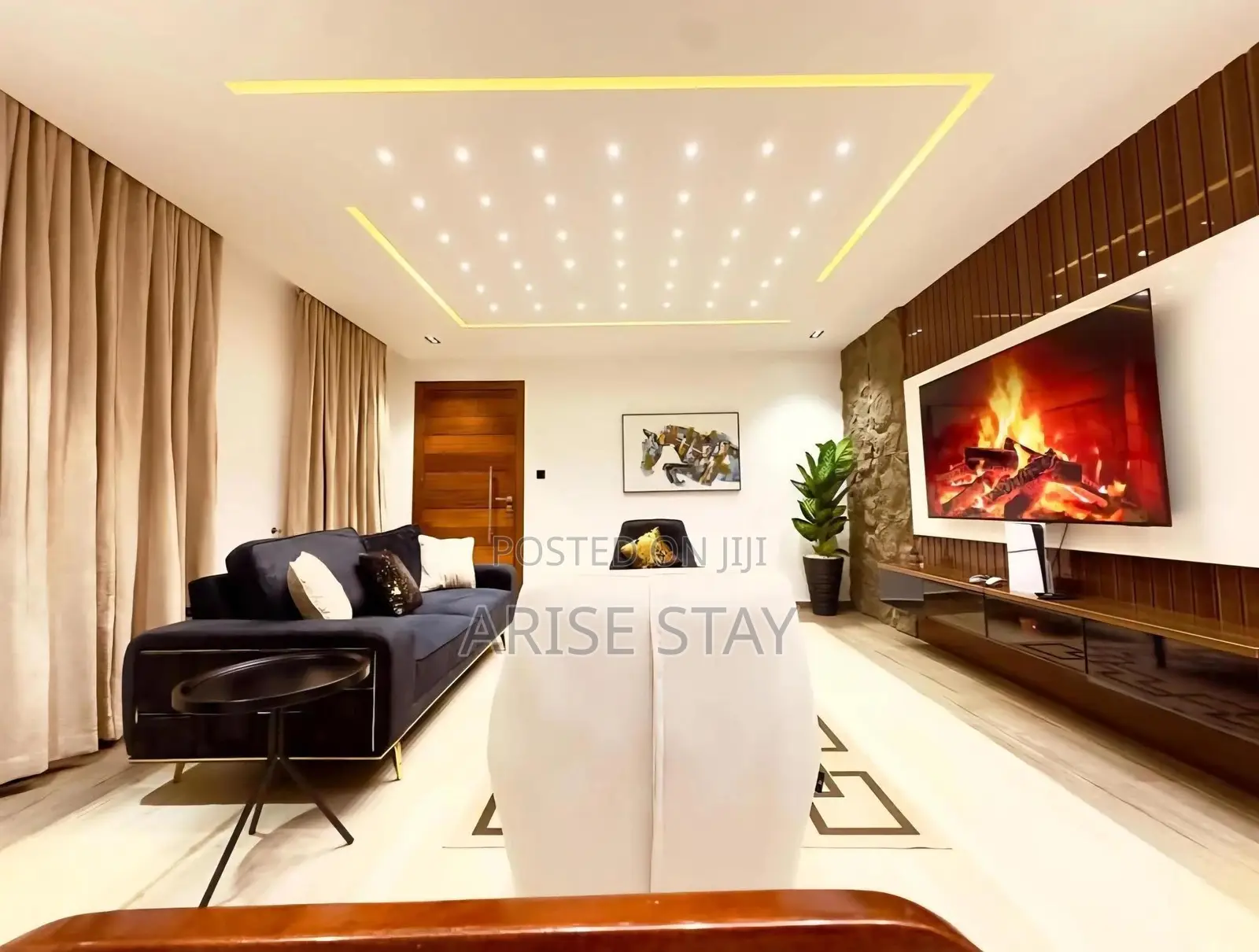 Luxury 3-Bedroom Shortlet With Ps5 Bq | Ikeja Gra