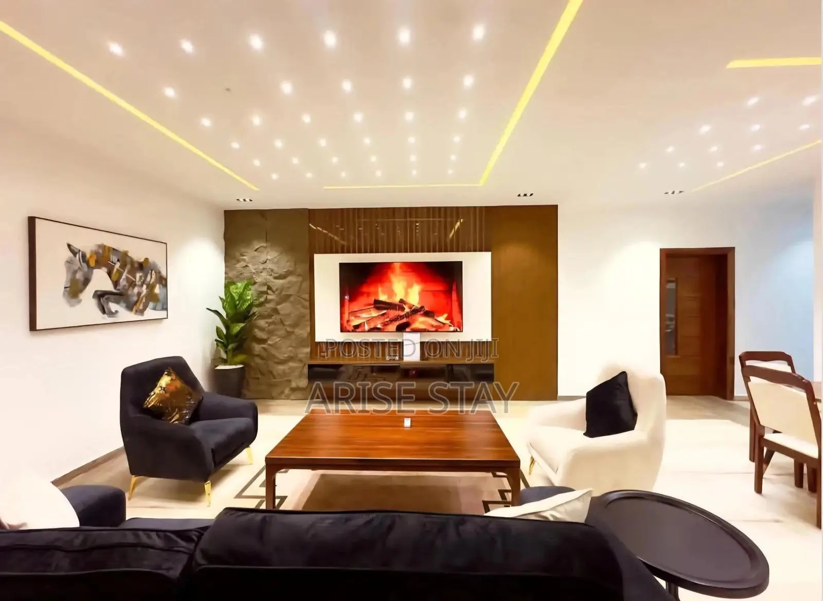 Luxury 3-Bedroom Shortlet With Ps5 Bq | Ikeja Gra