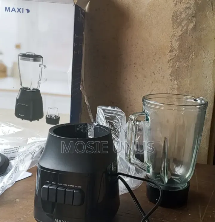 Maxi Electric Blender With Thick Glass Jar