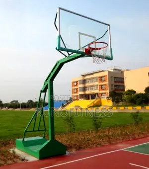 Olympic Basketball Stand 12mm Tempered Glass Movable Base