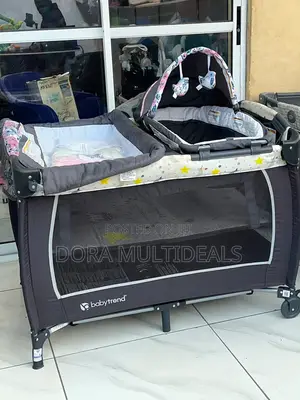 Imported BABY TREND NURSERY CENTER , Extra Bassinet, Dresser, Baby Net