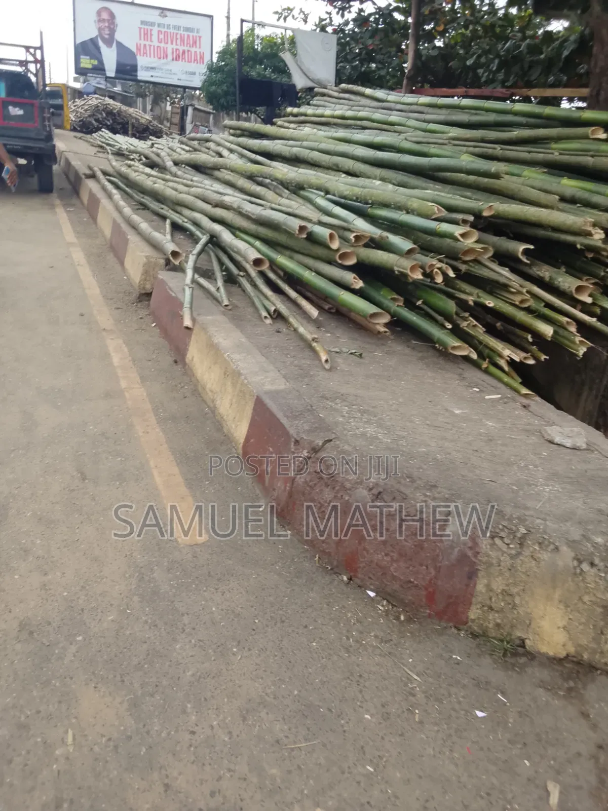 I Sell Bamboo Sticks for Building