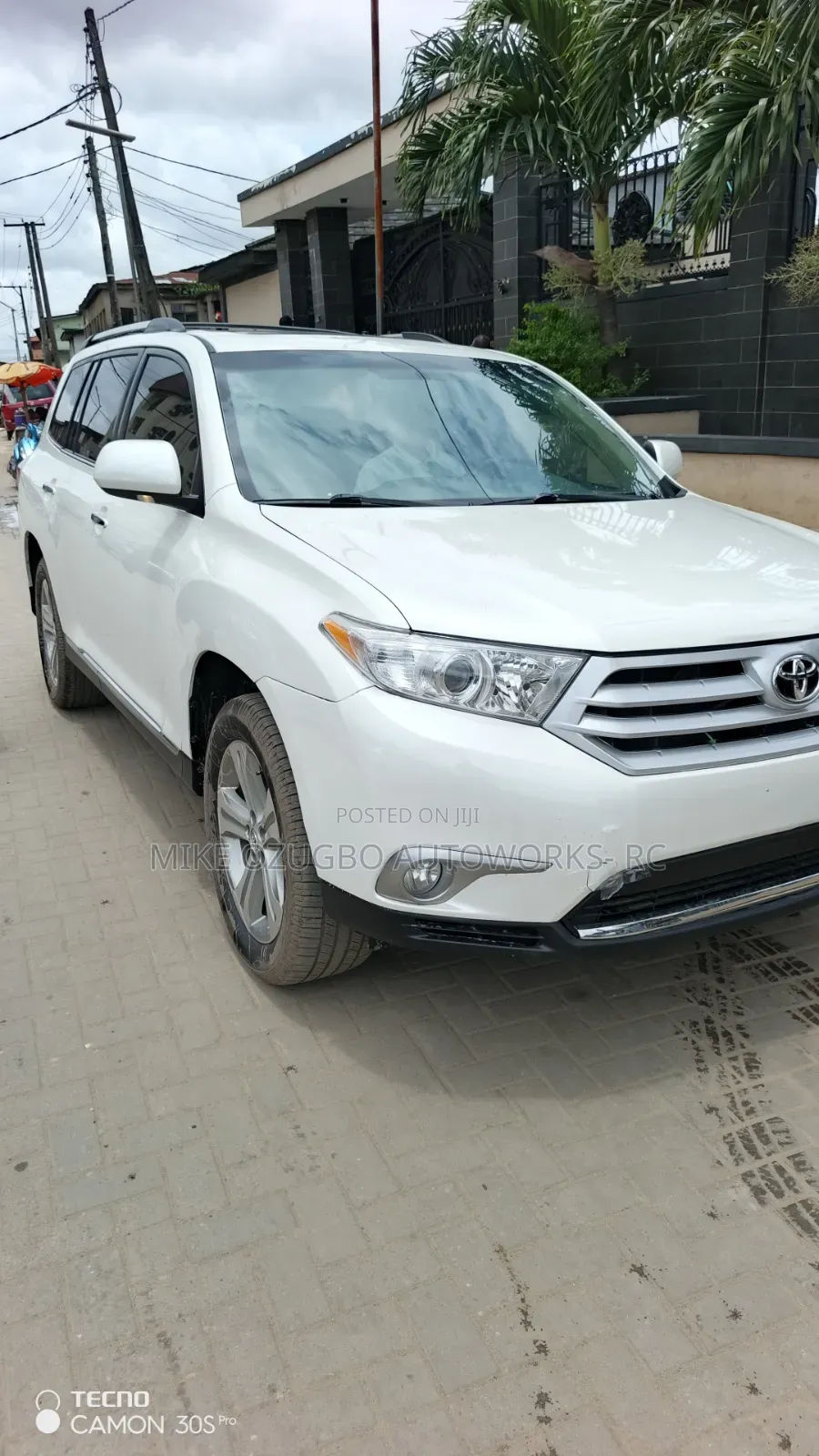 Toyota Highlander 2013 White