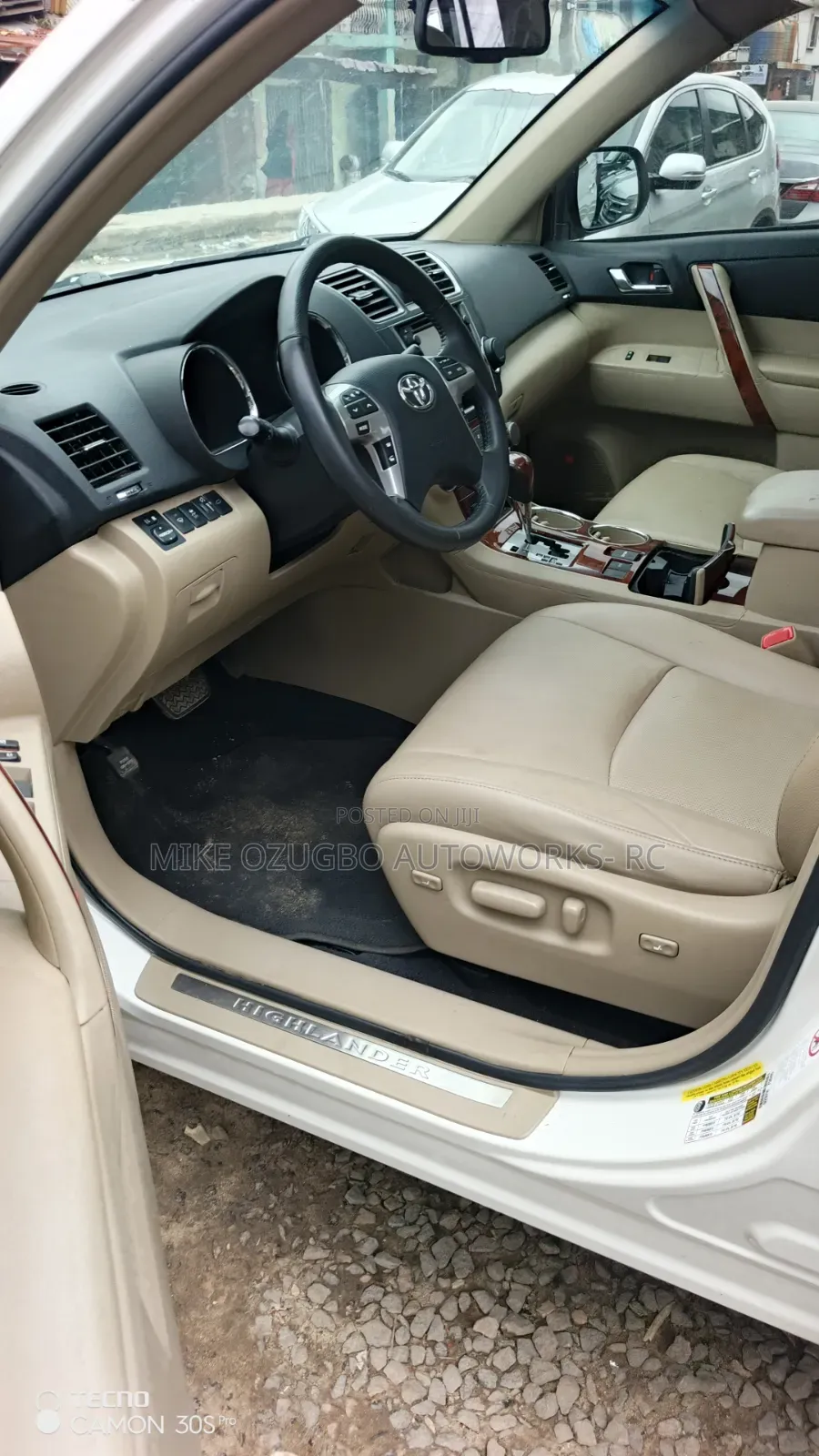 Toyota Highlander 2013 White