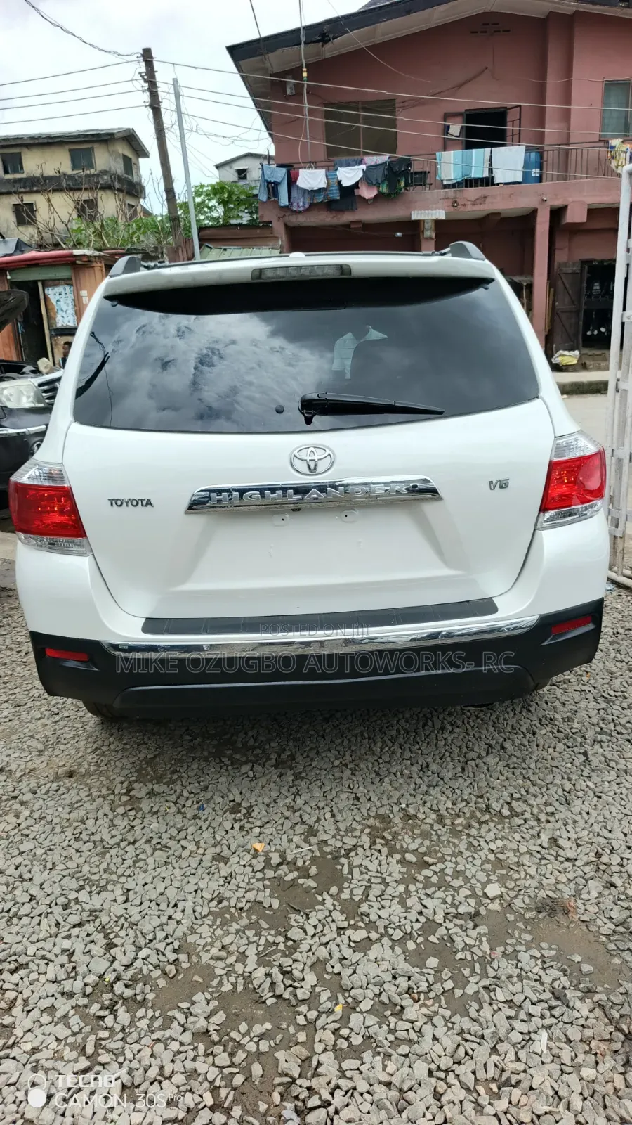 Toyota Highlander 2013 White