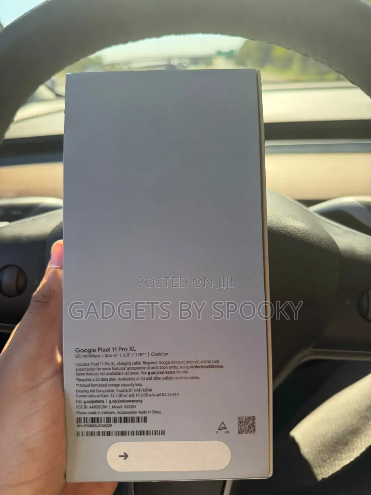 New Google Pixel 11 Pro XL 1 TB Black