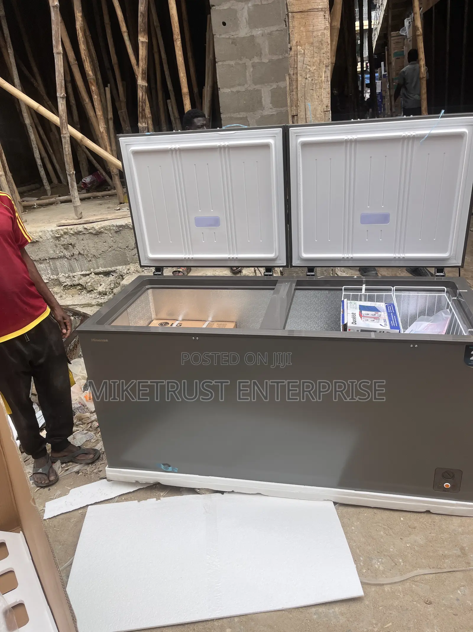 500 Litters Hisense Double Door Freezer