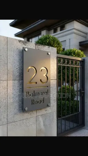 House/Office Number Signage
