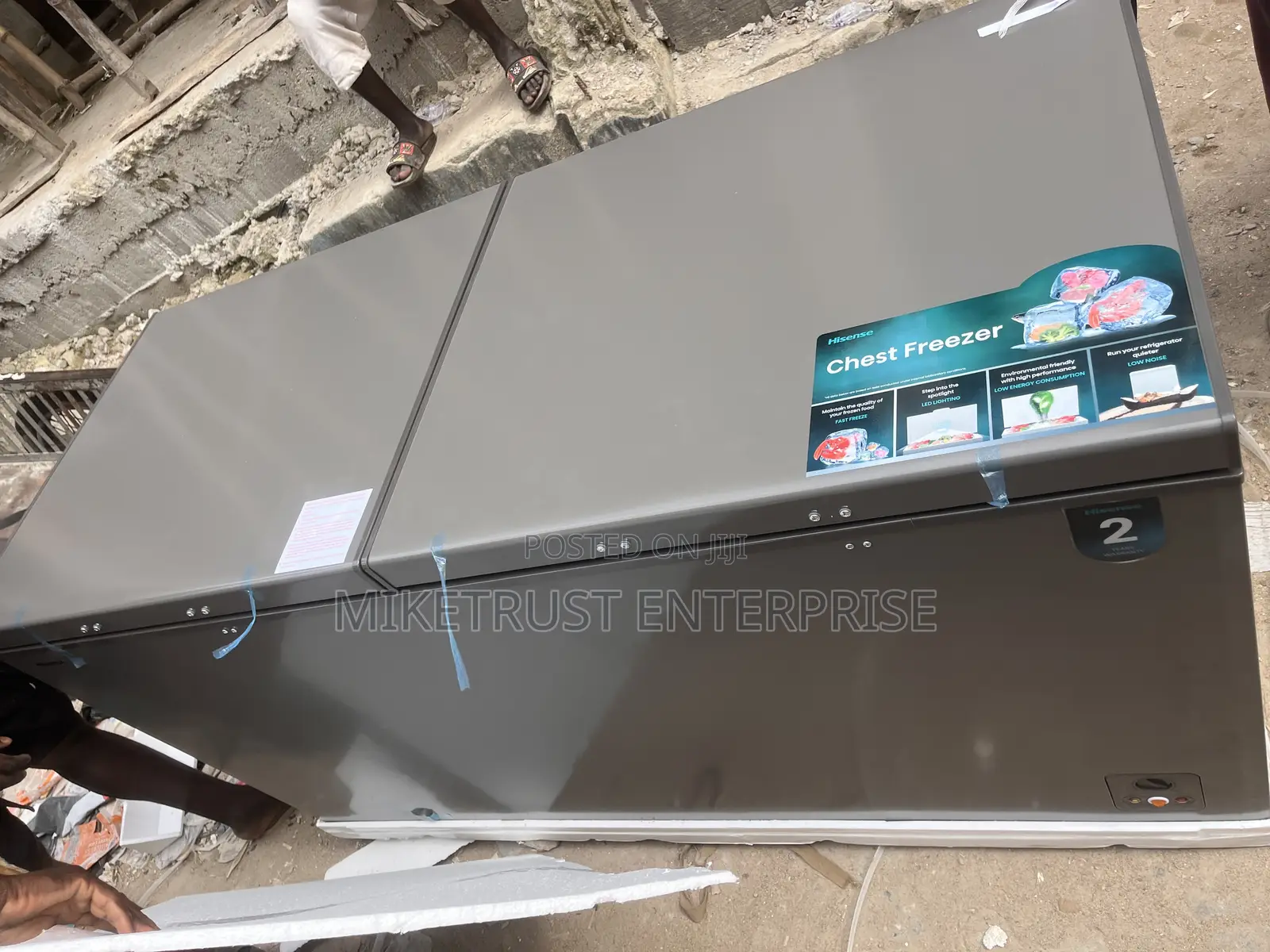 Hisense Double Door 500L Deep Freezer