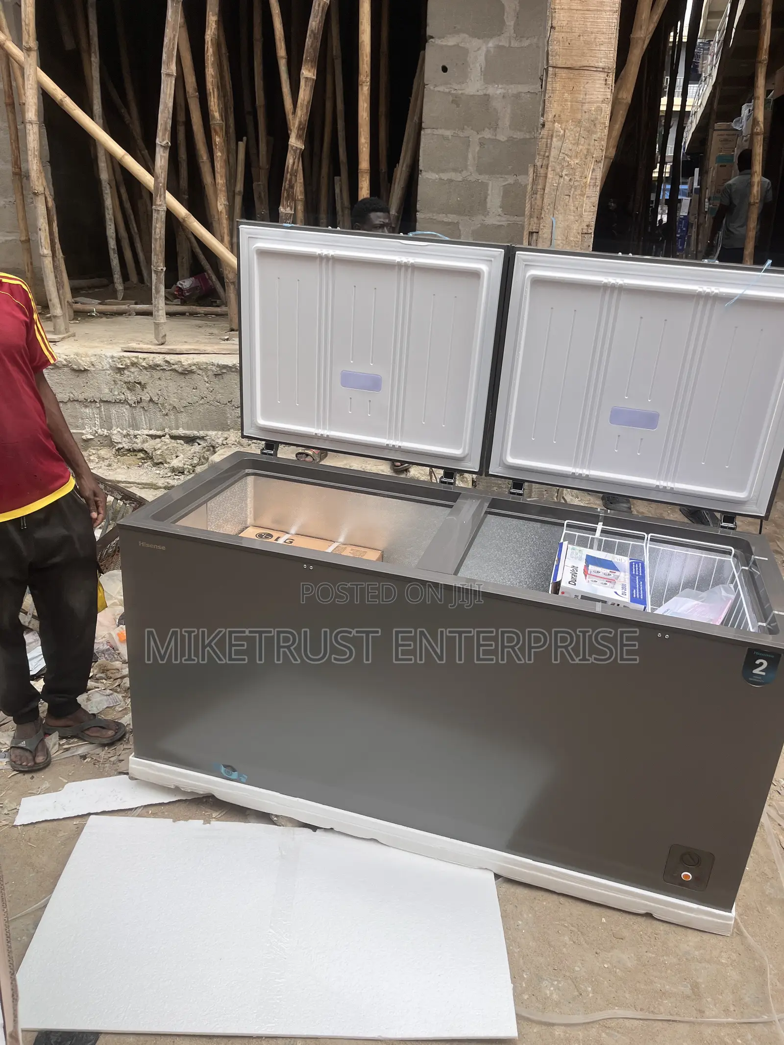 Hisense Double Door 500L Deep Freezer