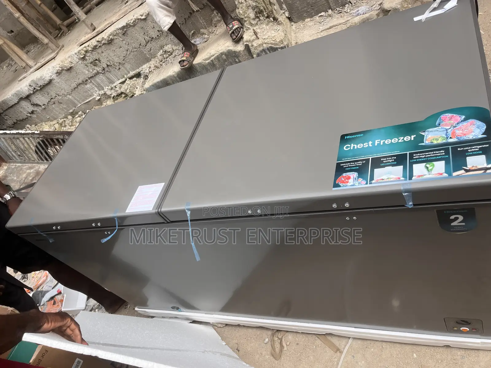 500L Hisense Deep Freezer Double Door Freezer