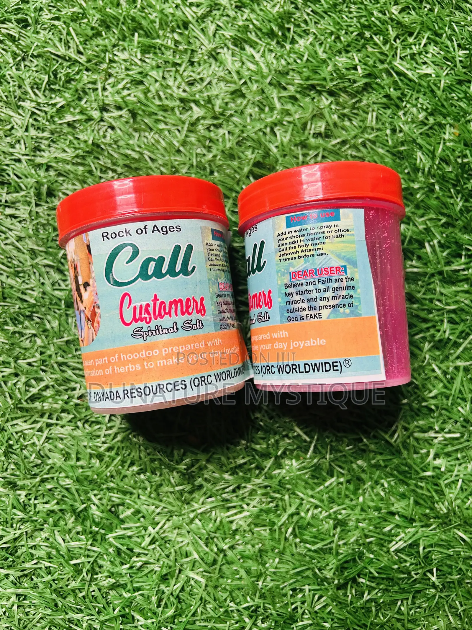 Purification, Commanding Tongue and Attraction Salts