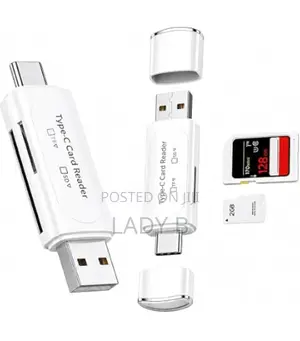 5 in 1 Reversible Memory Card Reader