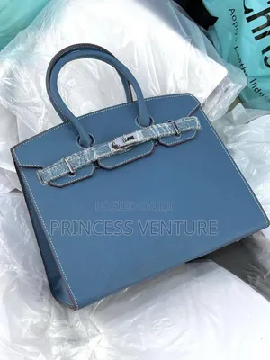 Luxury Hermes Paris Quality Leather Bag*
