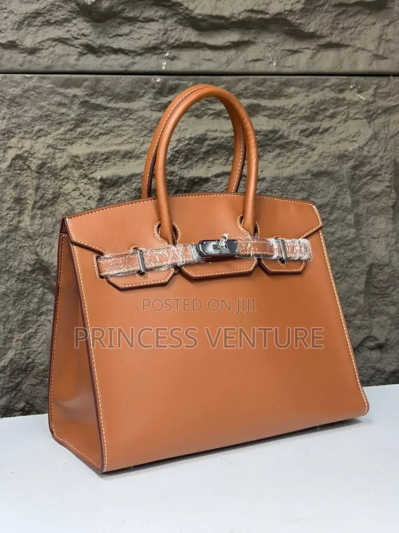 Luxury Hermes Paris Quality Leather Bag*