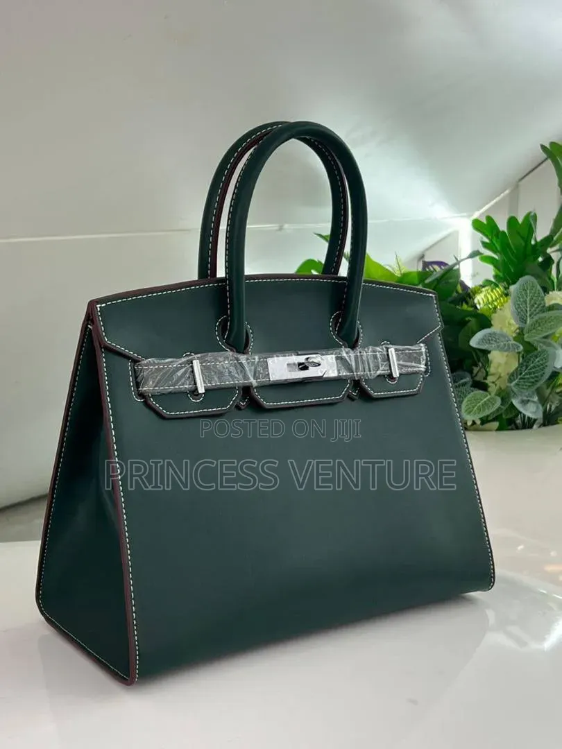 Luxury Hermes Paris Quality Leather Bag*
