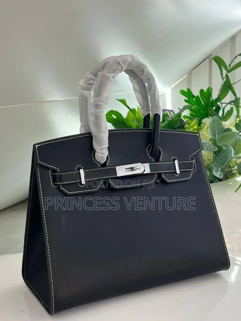 Luxury Hermes Paris Quality Leather Bag*