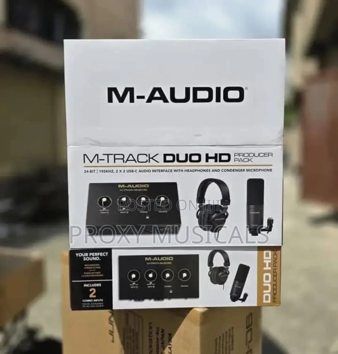 M-Audio M-Track Duo Hd Complete Studio Set