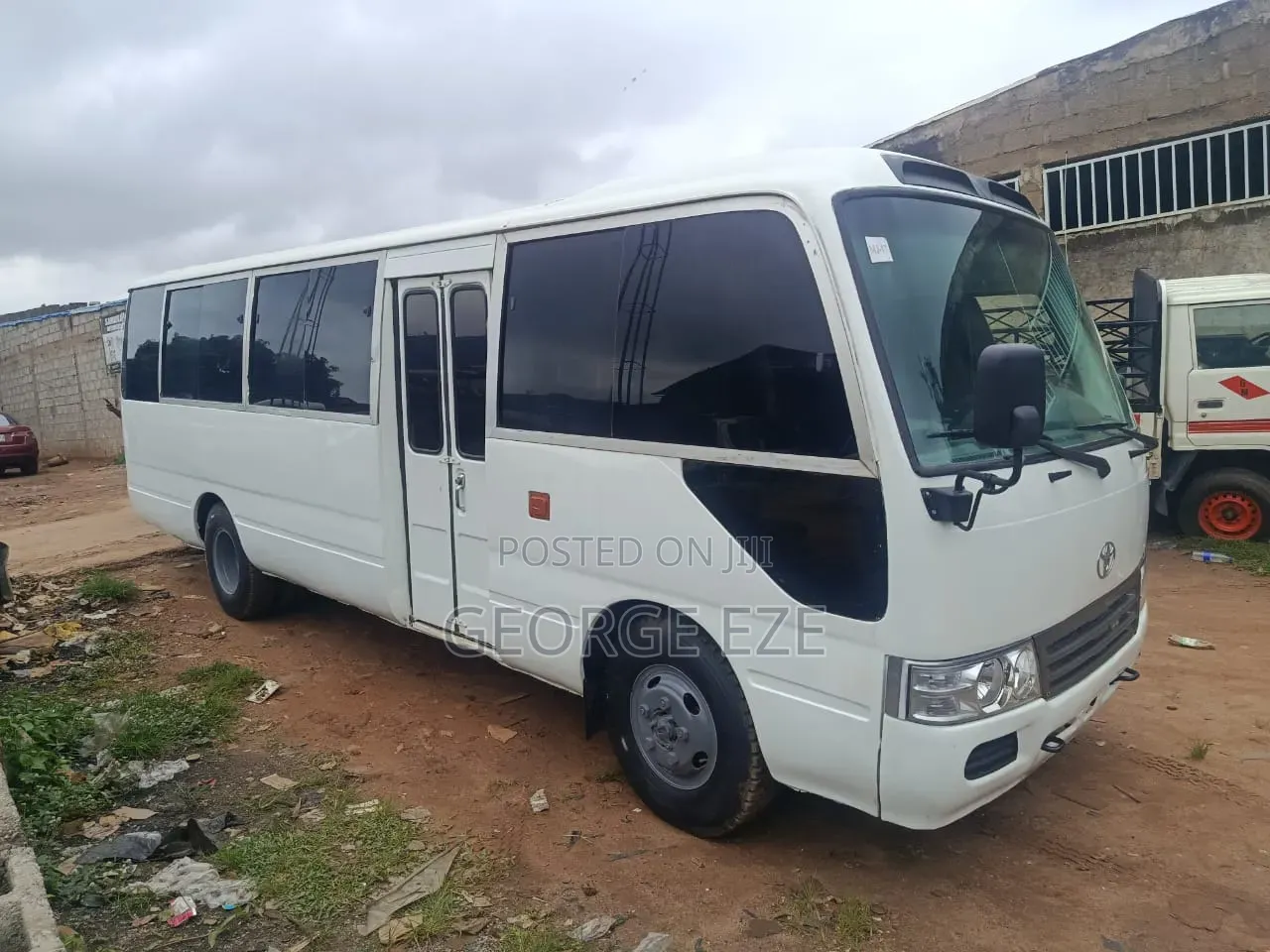 Toyota Coaster 2010 White