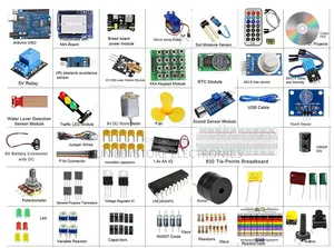 Arduino Starter and Electronics Components Learning Kit