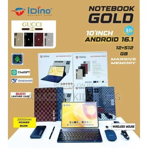 New Idino Notebook Gold 512 GB