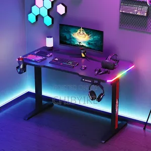 Adjustable Office Table 1.6mtr New Design With Light