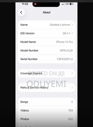 Apple iPhone 14 Pro 128 GB Black