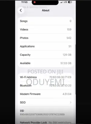 Apple iPhone 14 Pro 128 GB Black