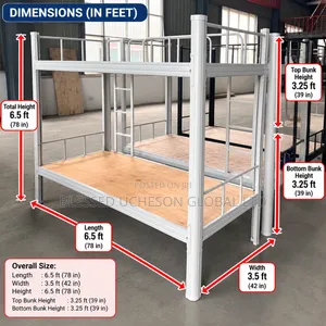 Brand New Double-Decker Bunk Bed Heavy Duty