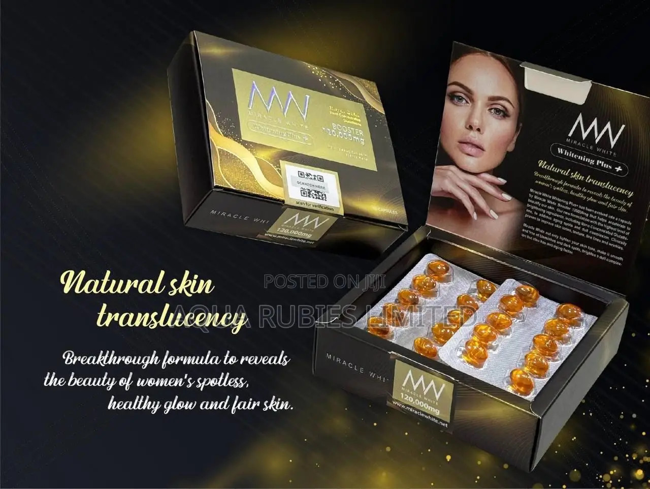 Miracle White Royal Gold Capsule