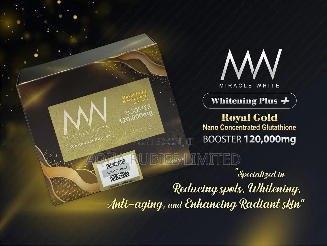 Miracle White Royal Gold Capsule