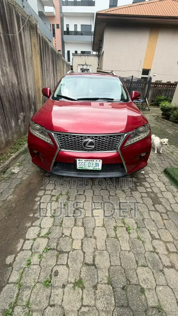 Lexus RX 2012 Burgundy