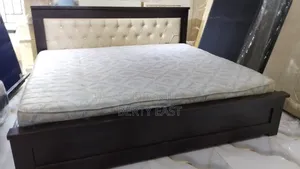 6 by 7 Bedframe and Full Orthopaedic Mattress