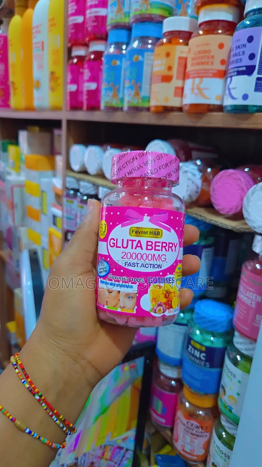 Fevert Hb Gluta Berry Gummies