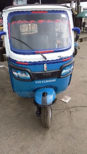 TVS King Deluxe Plus iTouch Start 2023 Blue