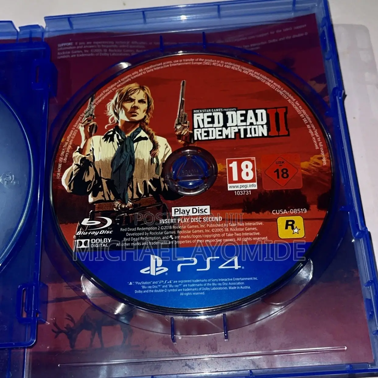 Red Dead Redemption 2 PS4 Game