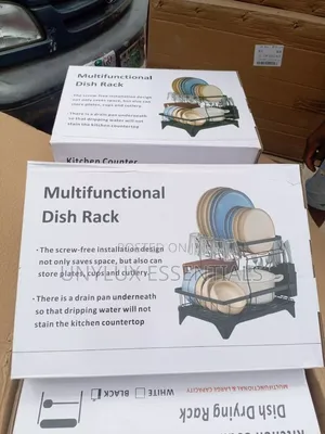 2 Layer Sturdy Multifunctional Dish Rack